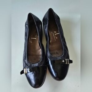 AGL leather flats Black Size EU 35